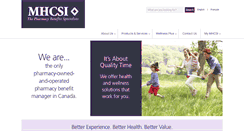 Desktop Screenshot of mhcsi.ca